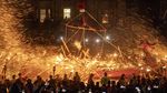 Kemeriahan Up Helly Aa, Festival Api Bangsa Viking di Skotlandia