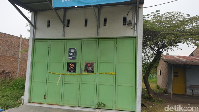 Lokasi suami cekik istrinya hingga tewas. (Goklas Wisely/detikSumut)