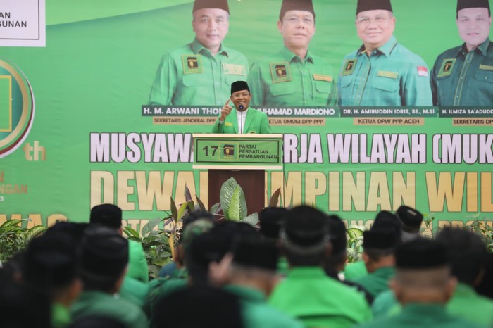 Plt Ketua Umum Partai persatuan Pembangunan (PPP) Muhamad Mardiono