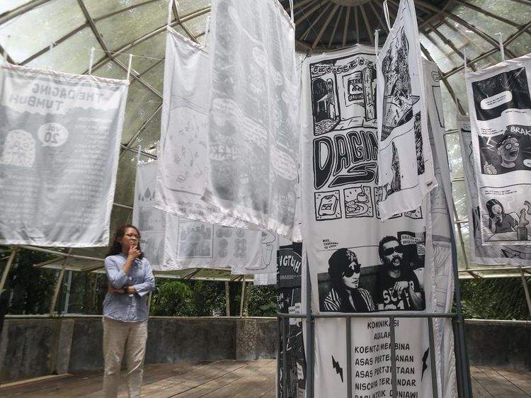 Semangat Bangkit dari Pandemi lewat Pameran Komik
