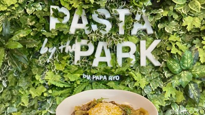 Ada Resto Pasta Hidden Gem di Taman Literasi Martha Tiahahu