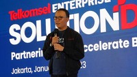 Direktur Network Telkomsel Nugroho berharap Telkomsel Enterprise Solution Day 2023 dapat memberikan solusi digital unggulan yang dapat disesuaikan dengan kebutuhan digitalisasi bisnis segmen korporasi, membantu pelanggan bisnis untuk menjadi lebih produktif, efisien, dan aman.