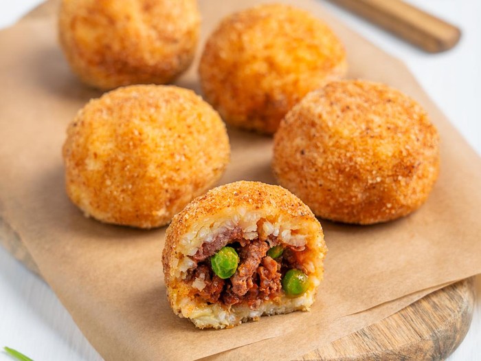 Resep Kroket Nasi Isi Daging