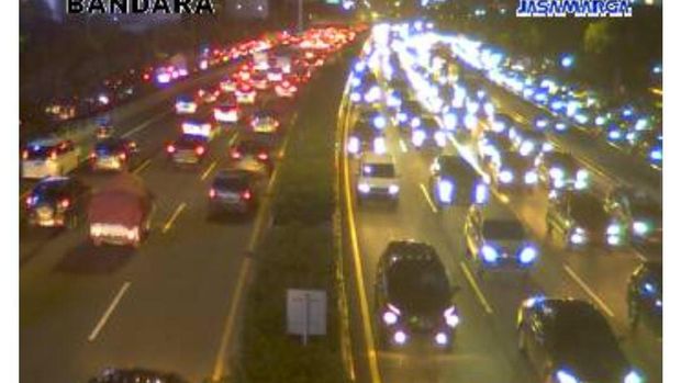 Tol Dalam Kota dan JORR Macet di Sejumlah Titik Malam Ini