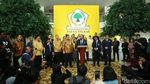 Senyum Cerah Airlangga-Surya Paloh di Rabu Pon