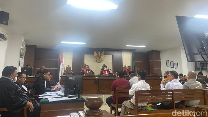 Sidang kasus suap dan gratifikasi Auditor BPK RI Gilang Gumilar.
