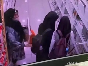 Anak Wanita Pencopet Viral di PTC Mall Palembang Minta Maaf ke Korban