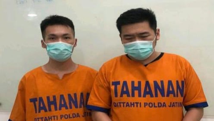tersangka pemalsuan kosmetik