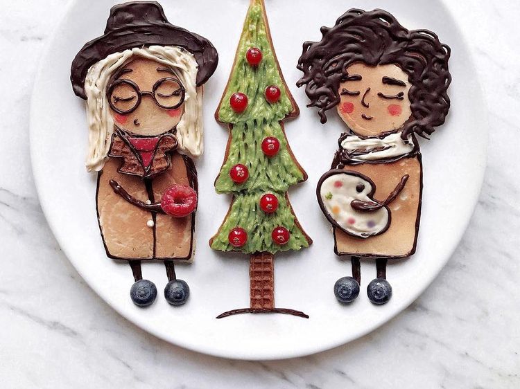 Bukan Pancake Biasa, 10 Pancake Ini Diubah Jadi Lukisan Keren!