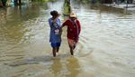Diguyur Hujan Lebat, Kawasan Kota Sorong Terendam Banjir