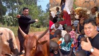 Ivan Gunawan Banjir Pujian Usai Donasi 2 Ekor Sapi untuk Warga Afrika