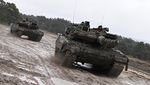 Gahar! Aksi Tank Leopard Jerman Unjuk Kemampuan Tempur