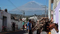 Gunung yang terletak 70 km dari Ciudad de Mexico ini masuk kategori gunung berapi kerucut atau stratovolkano.  