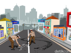Pemotor Bonceng 3 Terjatuh gegara Ban Selip di Mandai Maros, 1 Remaja Tewas