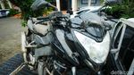 Wujud Motor-Mobil di Kasus Kecelakaan yang Tewaskan Mahasiswa UI