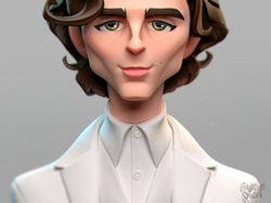 Keren Banget! Ketika Karakter Populer Jadi Karikatur 3D