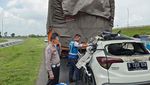 Kondisi Honda HR-V Penyok Usai Tabrak Truk di Tol Tebing Tinggi-Medan