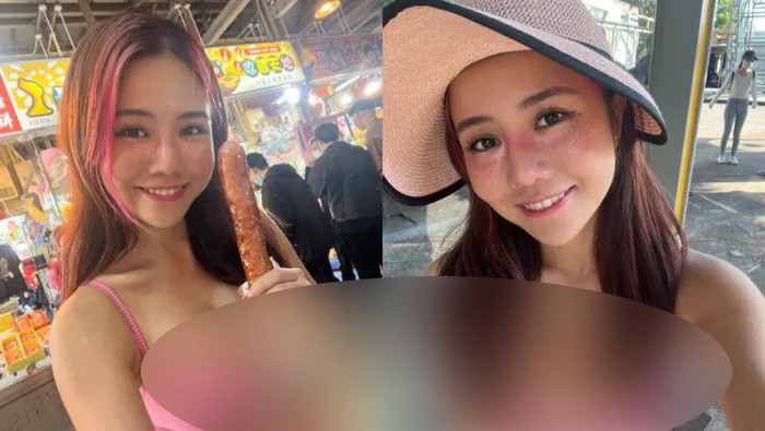 Makan Sosis Pakai Baju Seksi, Selebgram Ini Diblokir di Internet