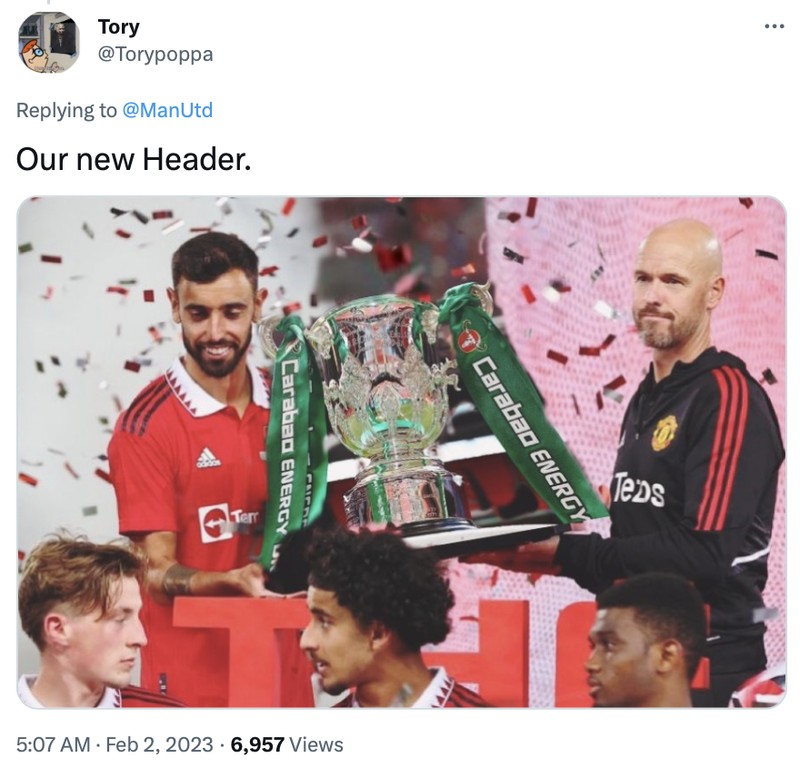 MU memastikan diri masuk final Piala Liga Inggris. Siap-siap Setan Merah buka puasa gelar.