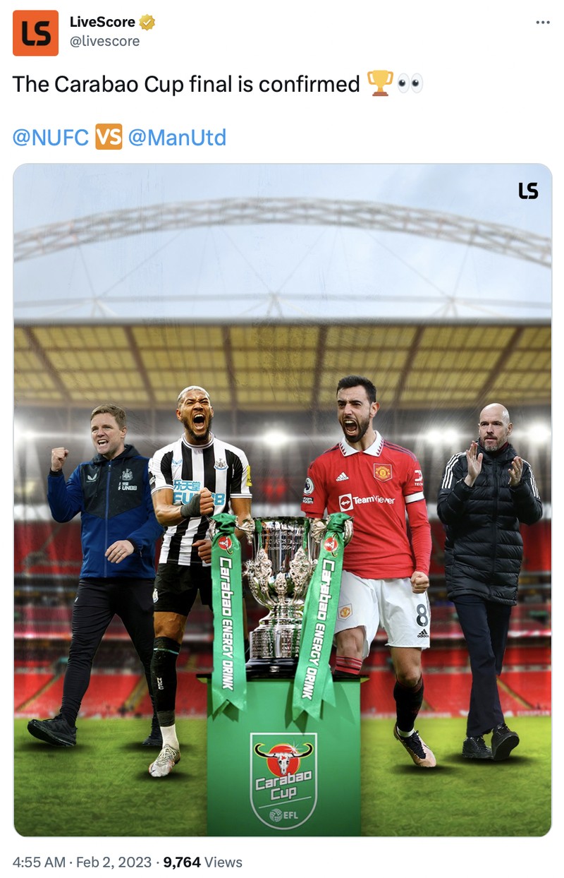 MU memastikan diri masuk final Piala Liga Inggris. Siap-siap Setan Merah buka puasa gelar.