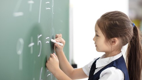 Ilustrasi mengerjakan contoh soal bilangan bulat positif dan negatif kelas 6 SD