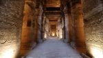 Mengagumi Keindahan Ukiran Kuil Dendera Mesir Kuno