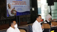 Buwas bercerita saat awal menjabat sebagai Dirut, utang Bulog sebesar Rp 32 triliun sementara saat ini tinggal Rp 7 triliun.