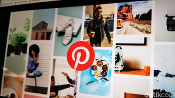 Pinterest adalah media sosil mengandalkan gambar. Sering banyak memanfaatkan layanan untuk mencari ide-ide segar. Foto: Dok. Tangkapan Layar
