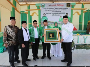 Pimpinan Dayah Modern Tgk Chiek Oemar Diyan Doakan PPP Jadi Partai Besar
