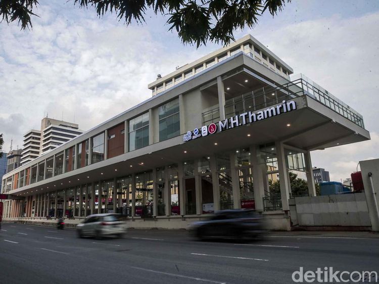 Potret Revitalisasi Halte Sarinah yang Berubah Jadi MH Thamrin