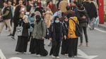 Potret Perempuan Mesir Saat Rayakan Hari Hijab Sedunia