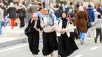 Potret Perempuan Mesir Saat Rayakan Hari Hijab Sedunia