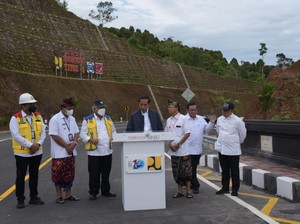 Jokowi Resmikan Jalan Pintas di Bali, Pembangunannya Telan Rp 396 M