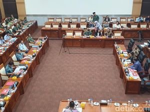 Rapat Perdana di DPR, Panglima TNI Bahas Situasi Papua-Alutsista