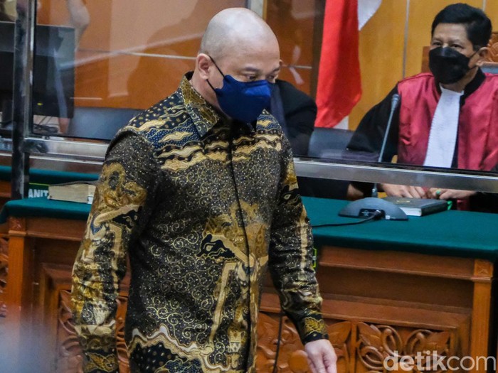 Irjen Teddy Minahasa menjalani sidang dakwaan kasus narkoba di Pengadilan Negeri Jakarta Barat (PN Jakbar), Jalan Letjen S Parman, Jakarta, Kamis (2/2/2023).