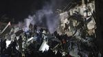 Rudal Rusia Hantam Aparteman Rusia, Tiga Orang Tewas