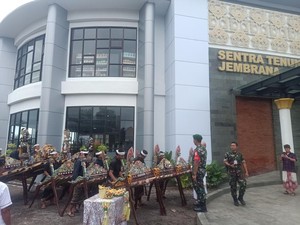 10 Jegog Akan Sambut Jokowi di Jembrana