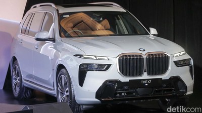Tampang Sangar BMW The New X7