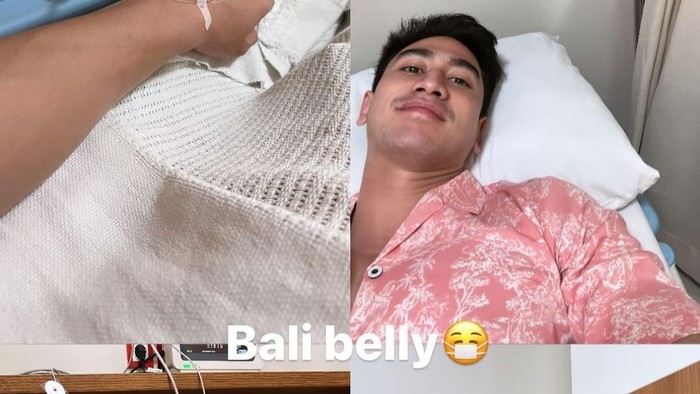 Verrel Bramasta terserang bali belly