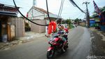 Awas! Ada Kabel Menjuntai di Jalan Tugu Macan Bogor