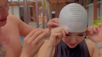 Gisel mempersiapkan diri untuk latihan. Foto: Instagram Gisel