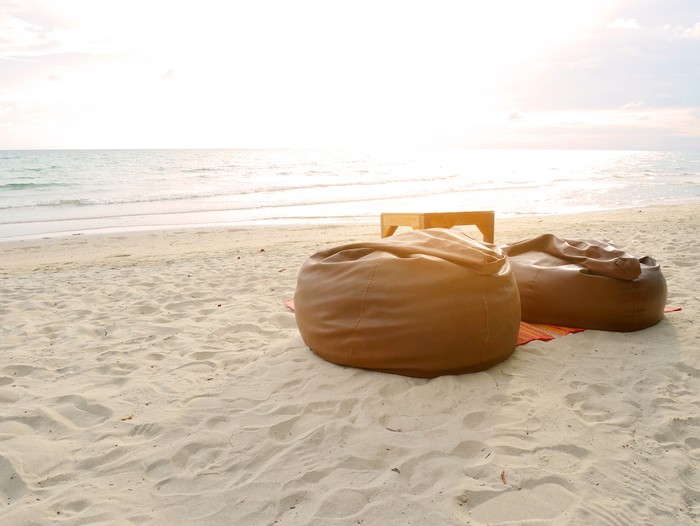 Ilustrasi beanbag