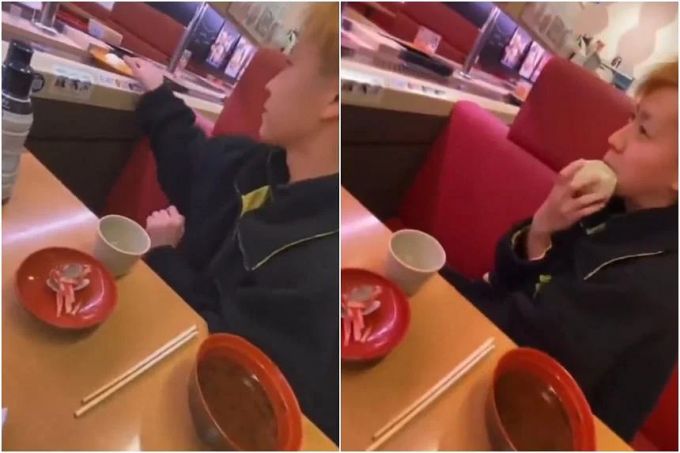 Iseng Pegang Sushi Milik Orang Lain dan Jilati Gelas, Pria Ini Dilaporkan ke Polisi