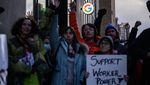 Kantor Google Didemo Karyawan Korban PHK, Tuntut Pesangon Adil
