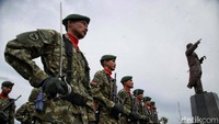 Peresmian ini dihadiri para prajurit TNI.