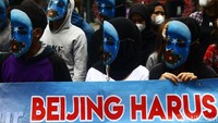 Aksi ini berjalan tertib.