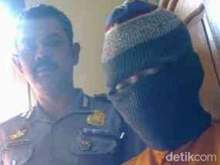 Mujianto, guy jagal Nganjuk saat ditangkap