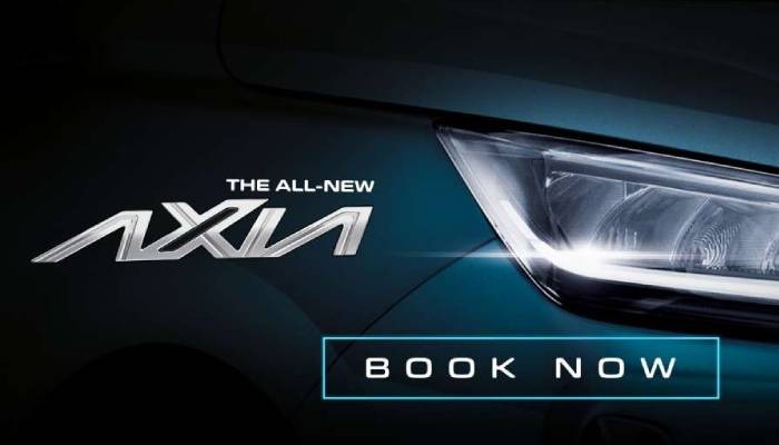 Perodua Axia baru sudah bisa dipesan di Malaysia.