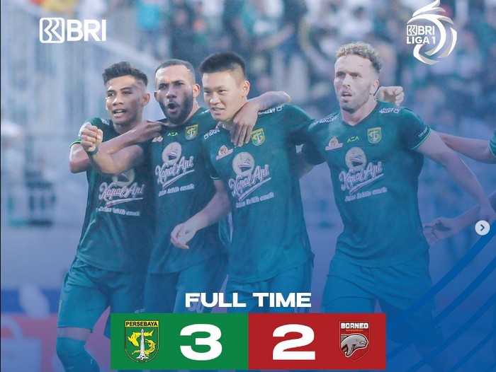 Persebaya Vs Borneo FC