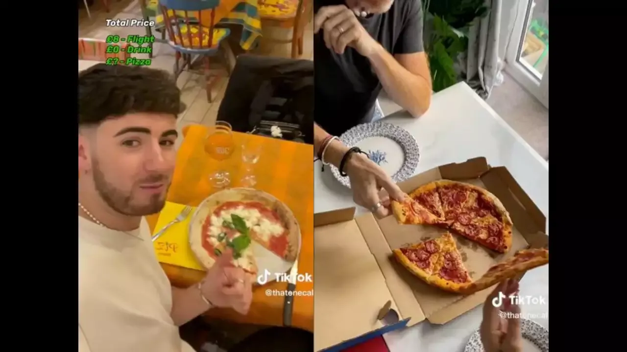 Pria Ini Rela Pergi ke Italia Karena Harga Pizza  yang Lebih Murah!